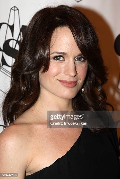 Elizabeth Reaser poses at the 25th Annual Artios Awards at The Times Center on November 2, 2009 in New York City.