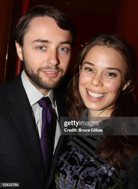 Vincent Kartheiser and guest pose at the 25th Annual Artios Awards at The Times Center on November 2, 2009 in New York City.