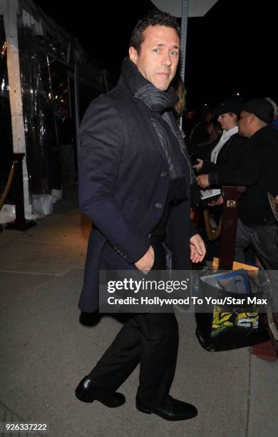 Jason O'Mara is seen on March 1, 2018 in Los Angeles, California.