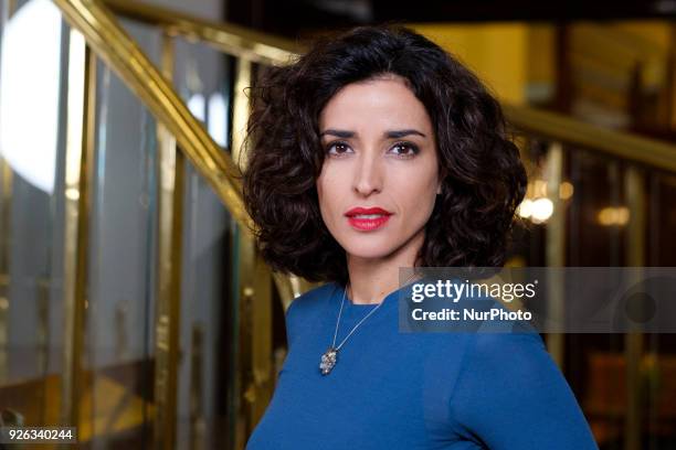 Actress Inma Cuesta attends the 'Arde Madrid' photocall at Intercontinental Hotel on March 2, 2018 in Madrid, Spain.