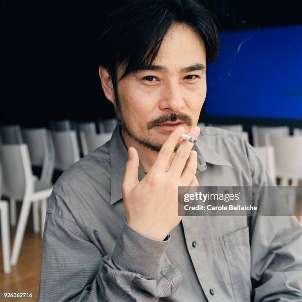 Japanese director Kiyoshi Kurosawa is at the Cannes Film Festival for the presentation of his movie "Kairo," presented in the category "Un Certain...