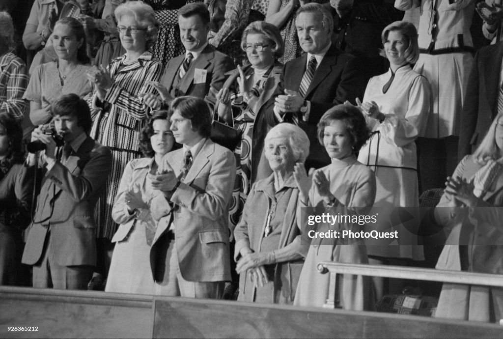 Carter Family At Joint Session Of Congress