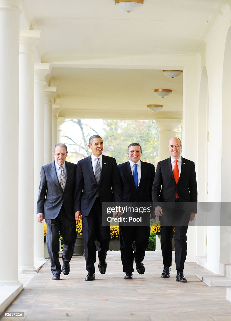 President Obama Meets With European Leaders