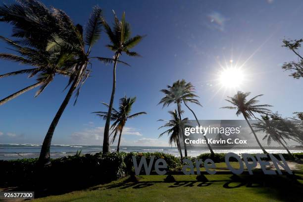 General view of the Puerto Rico Open Charity Pro-Am at TPC Dorado Beach on March 2, 2018 in Dorado, Puerto Rico.