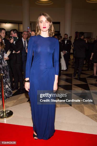 Adele Haenel at Salle Pleyel on March 2, 2018 in Paris, France.