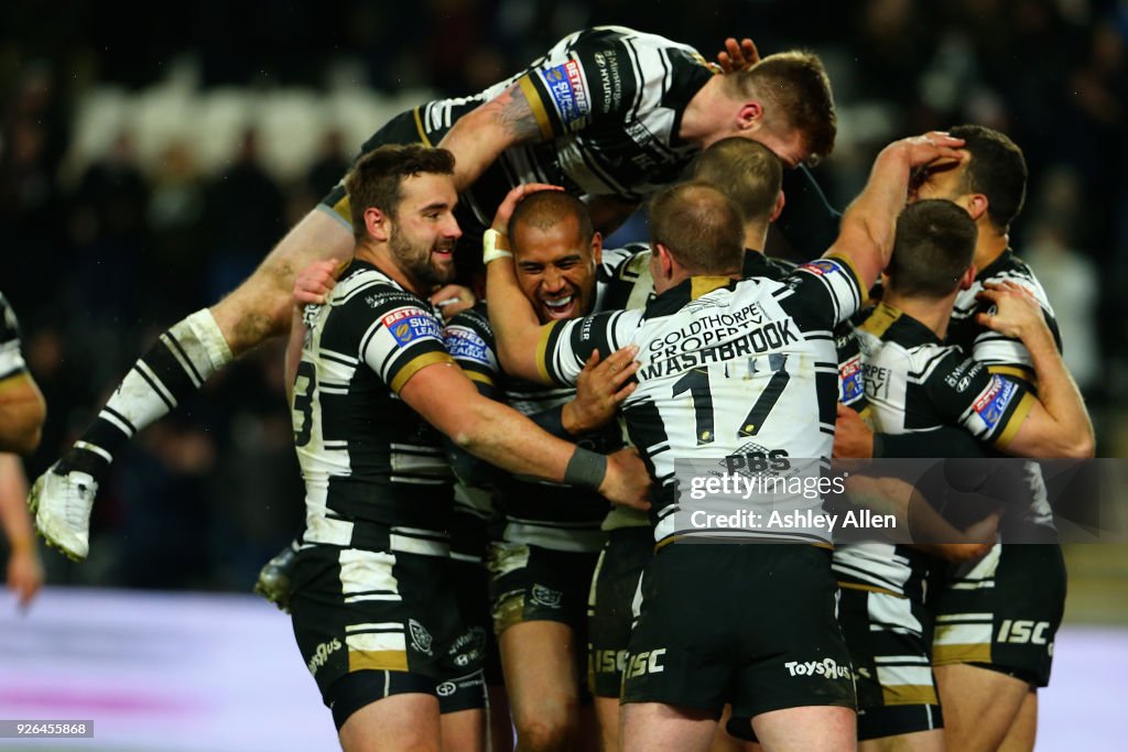 Hull FC v Warrington Wolves  - BetFred Super League