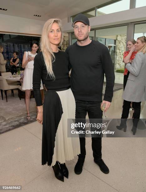 Jessica de Ruiter and Ryan Hastings attend Vanity Fair and Fashion Designers Jack McCollough and Lazaro Hernandez Celebrate the Launch of Proenza...