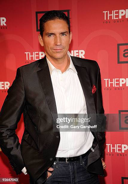 Actor Jim Caviezel attends "The Prisoner" New York screening at the IFC Center on November 3, 2009 in New York City.