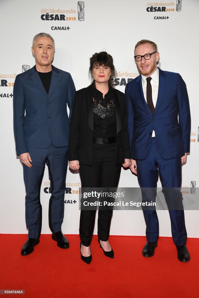 Red Carpet Arrivals - Cesar Film Awards 2018 At Salle Pleyel In Paris