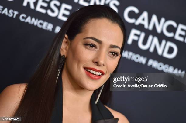 Actress Natalie Martinez attends Women's Cancer Research Fund's An Unforgettable Evening Benefit Gala at the Beverly Wilshire Four Seasons Hotel on...