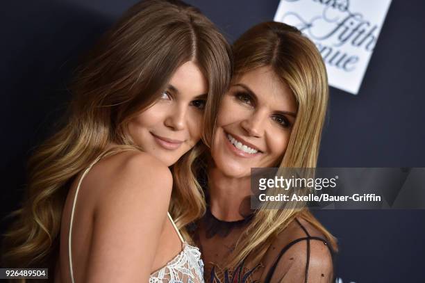 Actress Lori Loughlin and daughter Olivia Jade Giannulli attend Women's Cancer Research Fund's An Unforgettable Evening Benefit Gala at the Beverly...