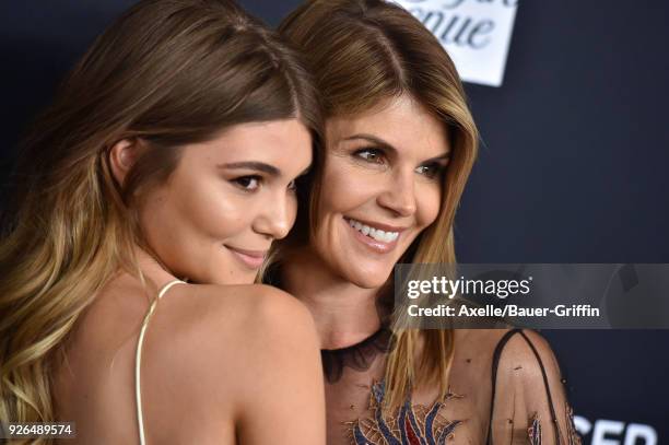 Actress Lori Loughlin and daughter Olivia Jade Giannulli attend Women's Cancer Research Fund's An Unforgettable Evening Benefit Gala at the Beverly...