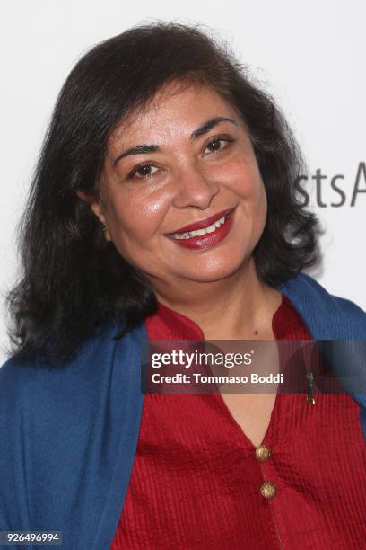 Meher Tatna attends the 55th Annual International Cinematographers Guild Publicists Awards at The Beverly Hilton Hotel on March 2, 2018 in Beverly...