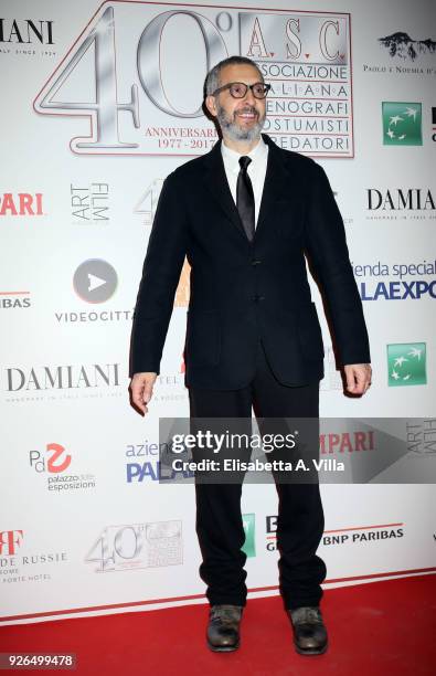 John Turturro attends the ASC 40th anniversary party at Palazzo delle Esposizioni on March 2, 2018 in Rome, Italy.