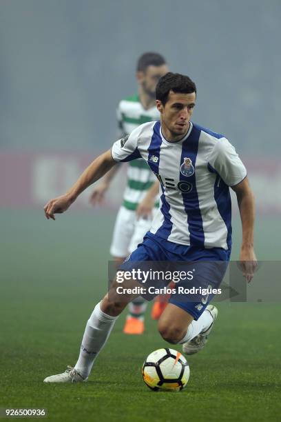 Porto defender Ivan Marcano from Spain during the Portuguese Primeira Liga match between FC Porto and Sporting CP at Estadio do Dragao on March 2,...