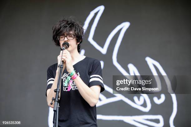 Will Toledo of Car Seat Headrest performs at Auckland City Limits Music Festival on March 3, 2018 in Auckland, New Zealand.