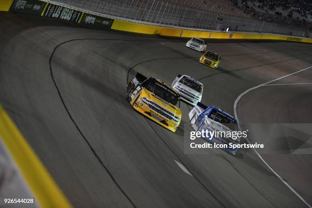 Dalton Sargeant GMS Racing Chevrolet Silverado during the Stratosphere 200 NASCAR Camping World Truck Series race on March 2018, at Las Vegas Motor...