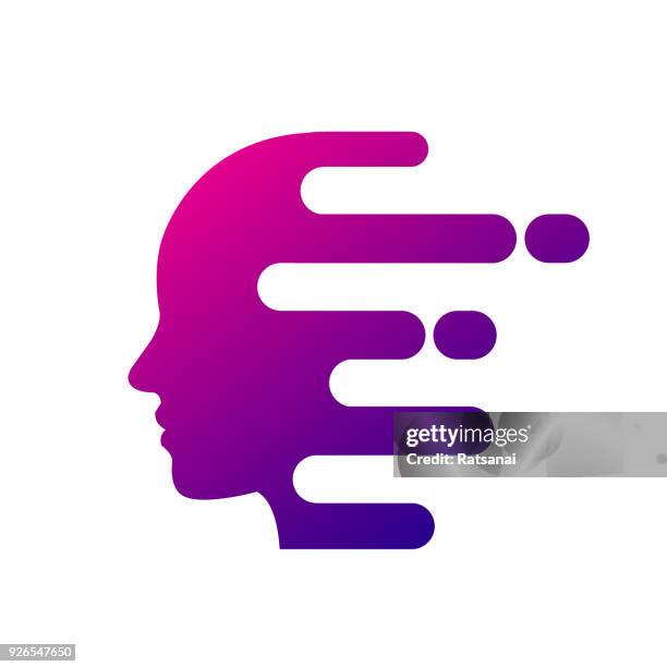 human head concept - human head stock illustrations