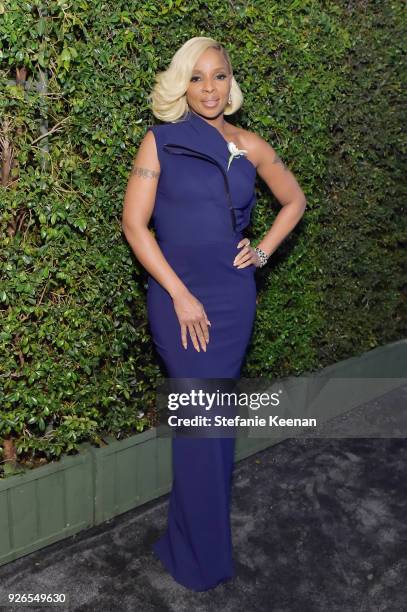 Mary J. Blige attends Women In Film Pre-Oscar Cocktail Party presented by Max Mara and Lancome with additional support from Crustacean Beverly Hills,...