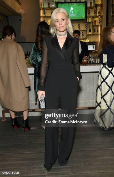 Elizabeth Banks, wearing Max Mara, attends Women In Film Pre-Oscar Cocktail Party presented by Max Mara and Lancome with additional support from...