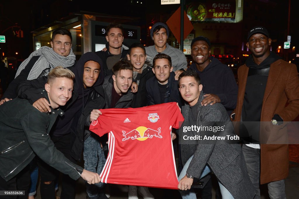 New York Red Bulls - 2018 Jersey Launch