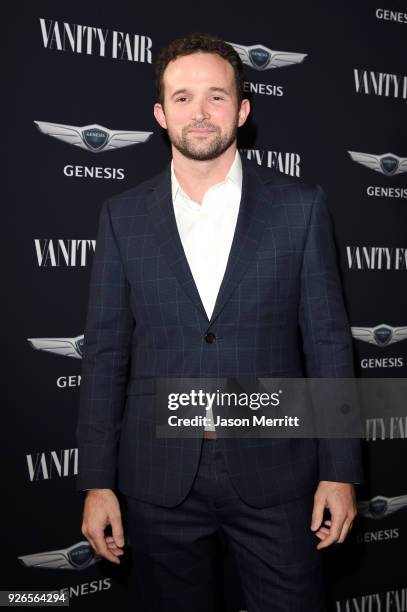 Dan Lemmon attends the Vanity Fair and Genesis along with 20th Century Fox and Fox Searchlight Pictures celebration of their nominated films on March...