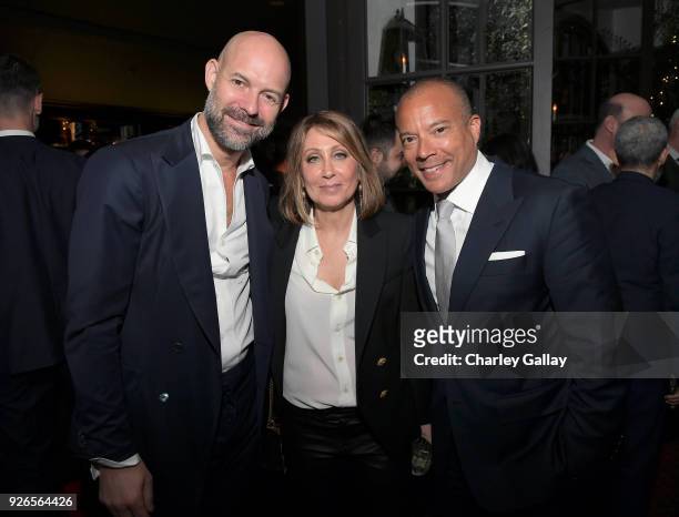 Vanity Fair Publisher and CRO Chris Mitchell, 20th Century Fox Film Chairman and CEO Stacey Snider, and Genesis Senior Vice President Manfred...