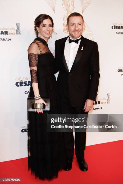 Dany Boon and Yael Boon arrive at the Cesar Film Awards 2018 at Salle Pleyel at Le Fouquet's on March 2, 2018 in Paris, France.