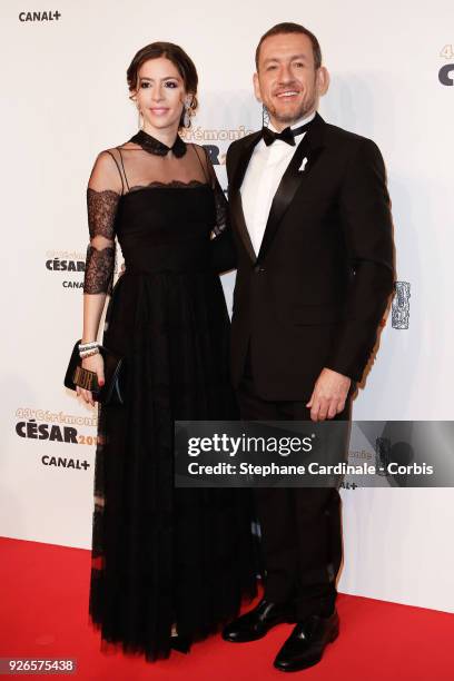 Dany Boon and Yael Boon arrive at the Cesar Film Awards 2018 at Salle Pleyel at Le Fouquet's on March 2, 2018 in Paris, France.