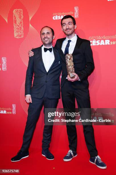 Guests during the Cesar Film Awards at Salle Pleyel on March 2, 2018 in Paris, France.