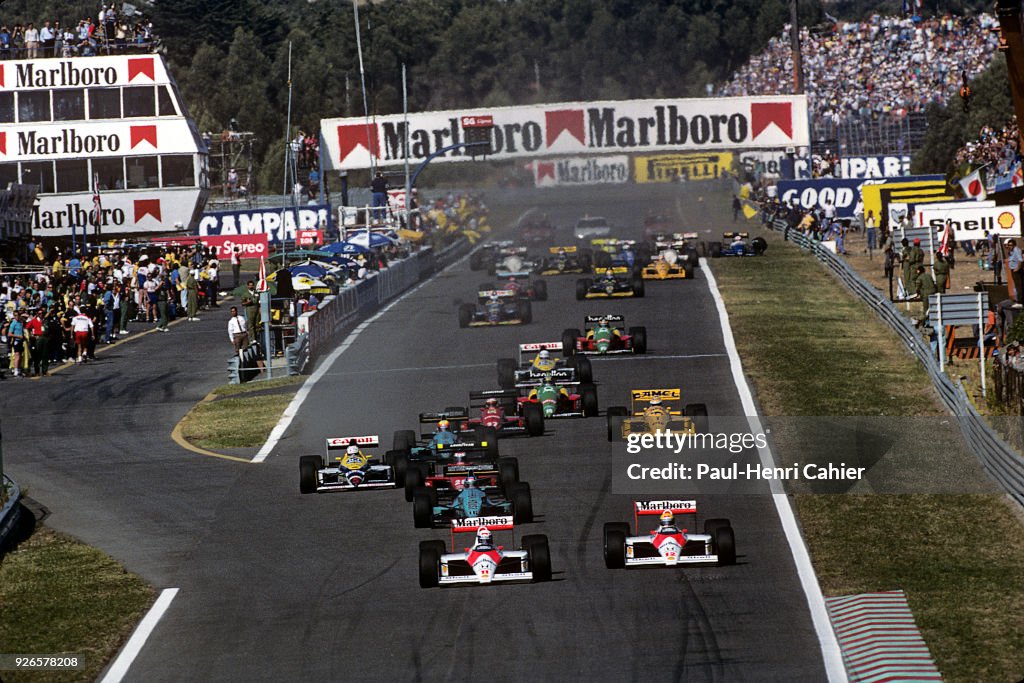 Ayrton Senna, Alain Prost, Grand Prix Of Portugal