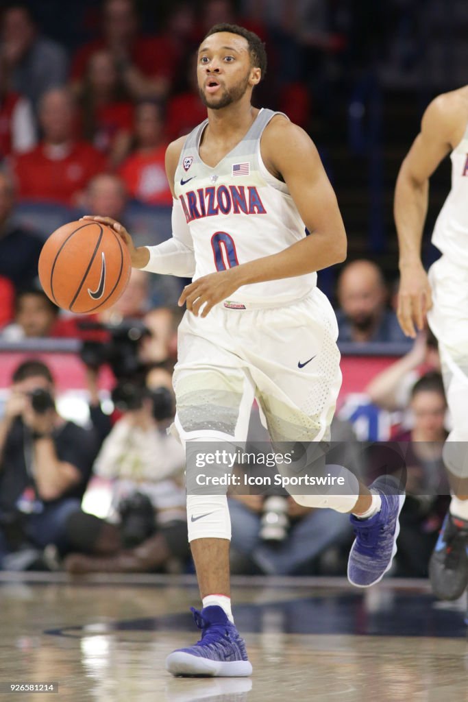 COLLEGE BASKETBALL: MAR 01 Stanford at Arizona