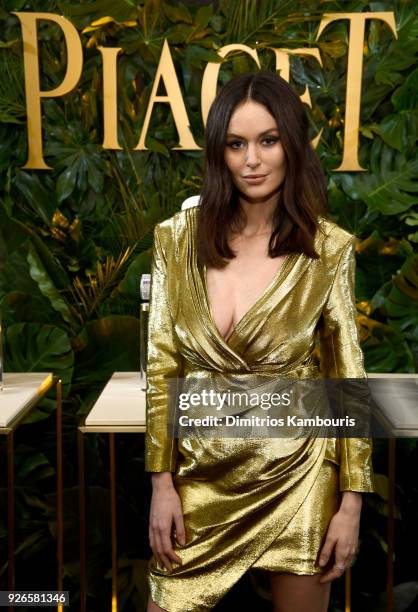 Miodel Nicole Trunfio attends Piaget Celebrates Independent Film with The Art of Elysium at Chateau Marmont on March 2, 2018 in Los Angeles,...