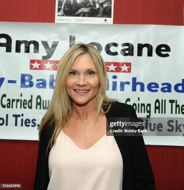 Amy Locane attends the 2018 New Jersey Horror Con & Film Festival at Renaissance Woodbridge Hotel on March 2, 2018 in Iselin, New Jersey.