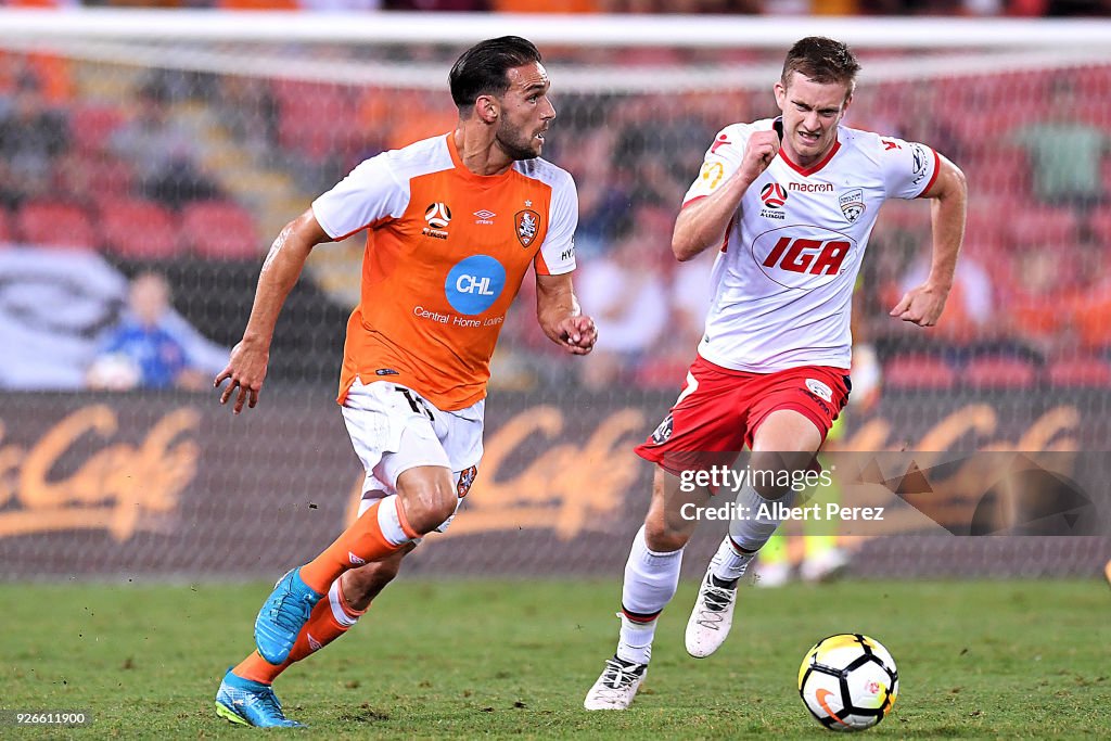 A-League Rd 22 - Brisbane v Adelaide