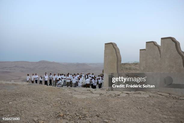 Shavuot Jewish holiday in Israel. Shavuot Jewish holiday in Mitzpe Ramon, in the Negev desert of southern Israel. Shavuot occurs on the sixth day of...
