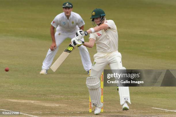 Steven Smith of Australia during day 3 of the 1st Sunfoil Test match between South Africa and Australia at Sahara Stadium Kingsmead on March 03, 2018...