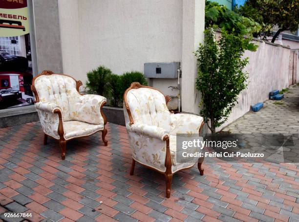 two sofa at street of batumi, georgia - ajaria stock pictures, royalty-free photos & images