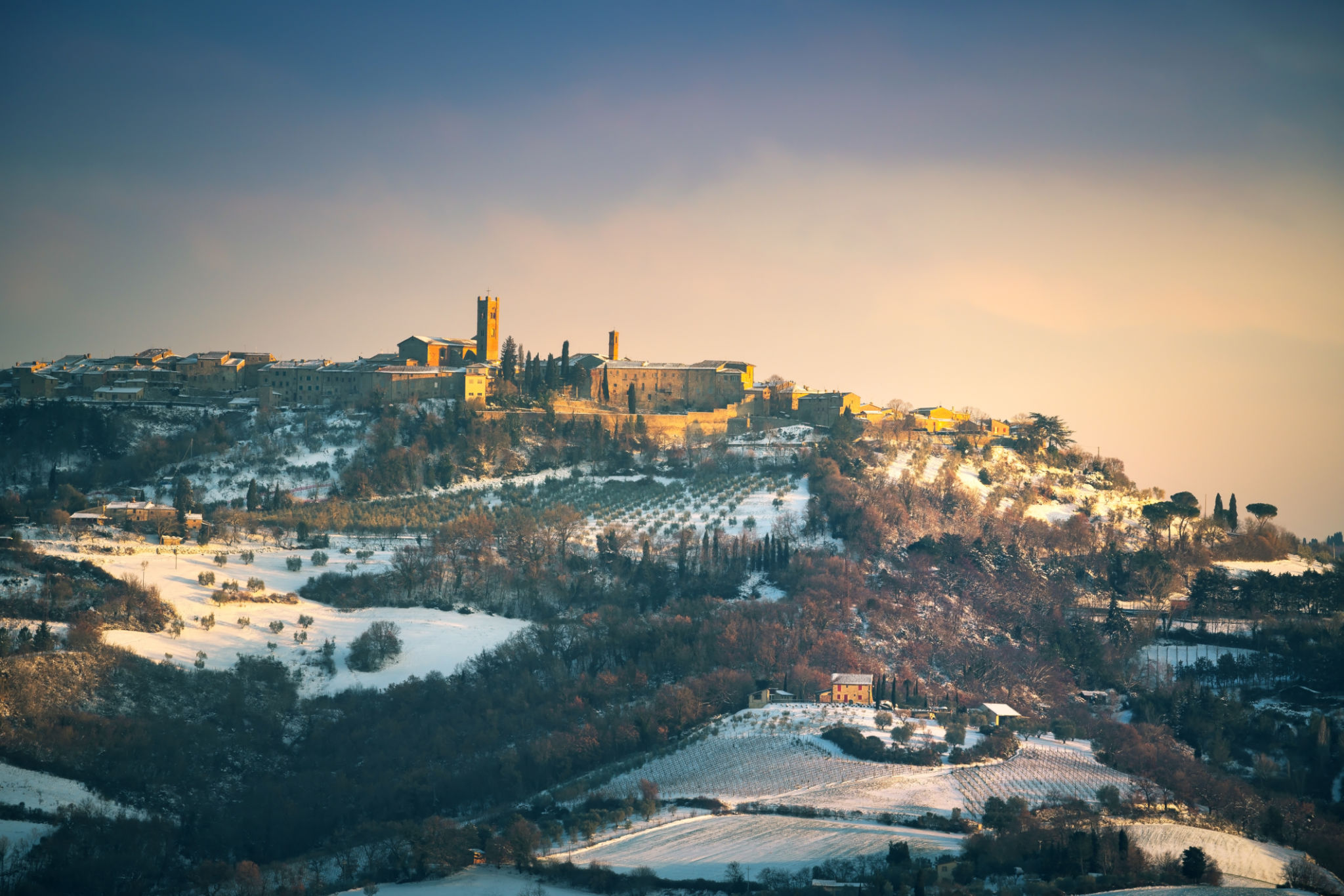 winter siena