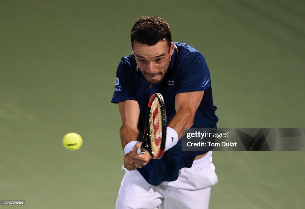 ATP Dubai Duty Free Tennis Championship - Day Six