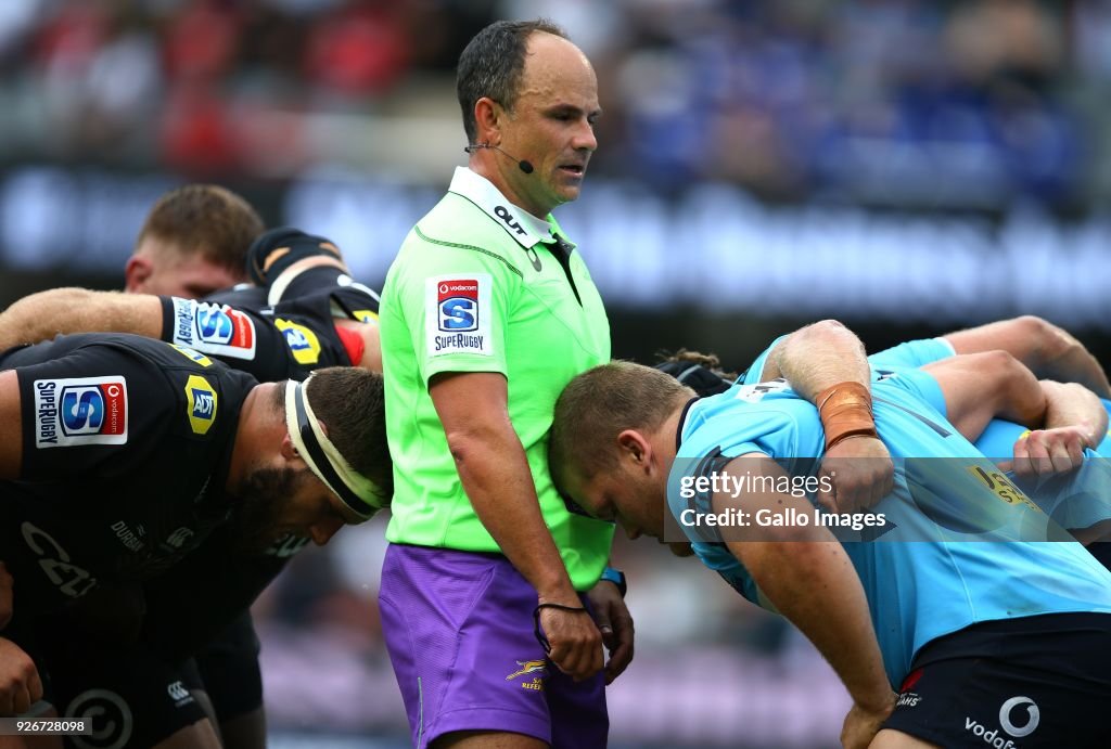 Super Rugby Rd 2 - Sharks v Waratahs