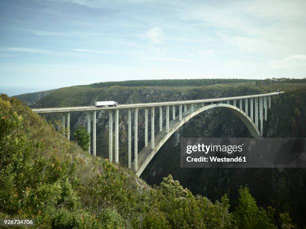 south africa, tsitsikamma national park, garden route, bloukrans bridge - garden route south africa stock pictures, royalty-free photos & images