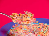 Delicous Bite of Fruity Cereal