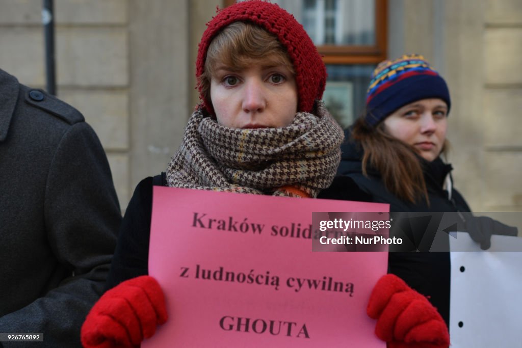 Krakow's activists call for end to 'Syrian genocide'