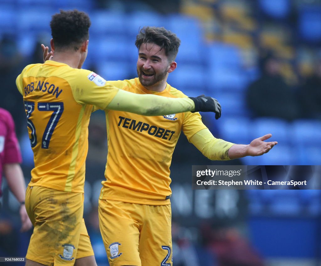 Bolton Wanderers v Preston North End - Sky Bet Championship