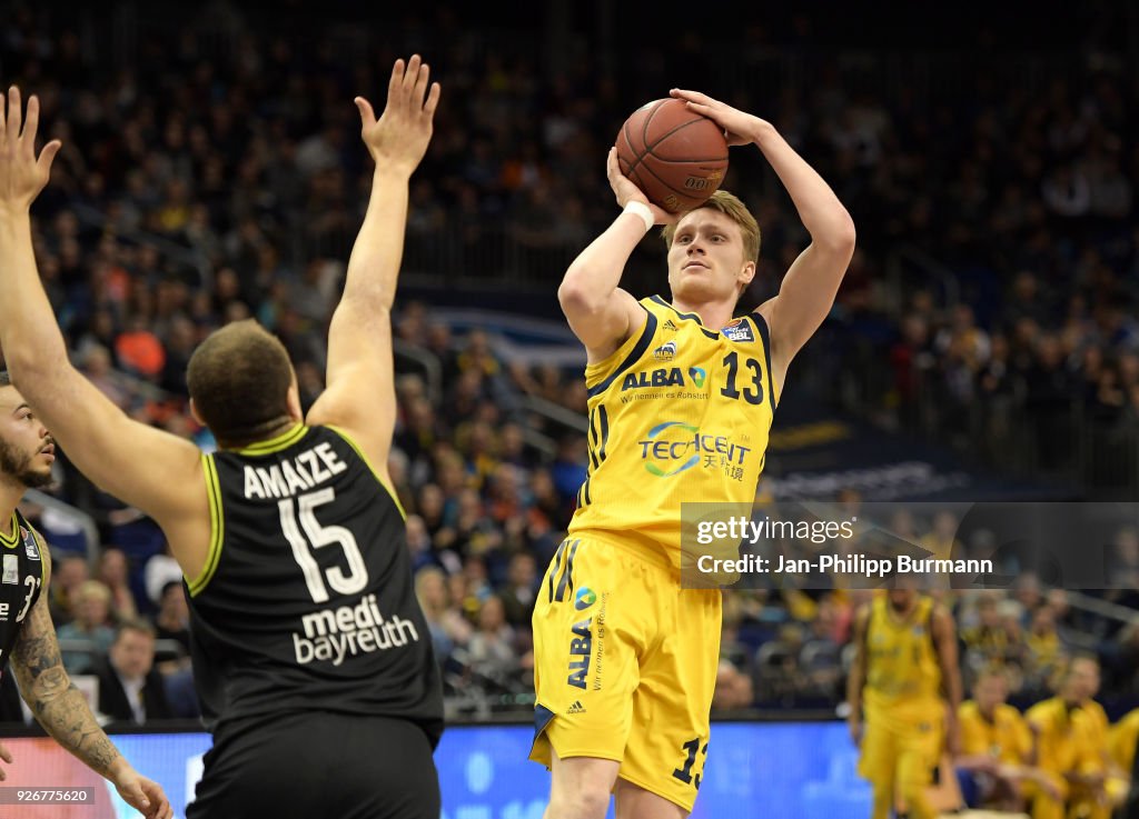 Alba Berlin v medi Bayreuth - easyCredit BBL