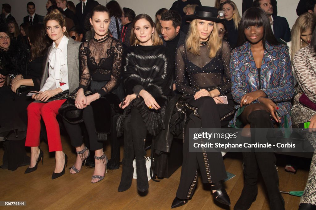 Elie Saab : Front Row - Paris Fashion Week Womenswear Fall/Winter 2018/2019