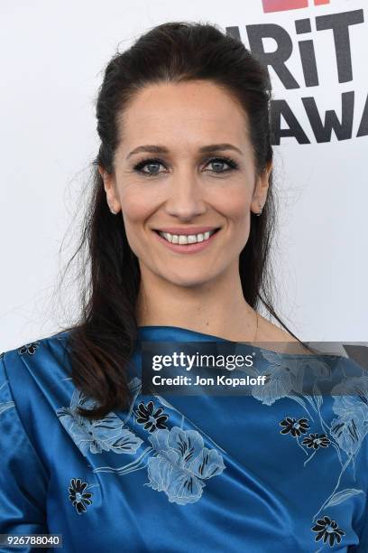 Director Ana Asensio attends the 2018 Film Independent Spirit Awards on March 3, 2018 in Santa Monica, California.