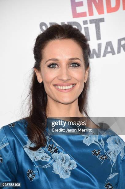 Director Ana Asensio attends the 2018 Film Independent Spirit Awards on March 3, 2018 in Santa Monica, California.