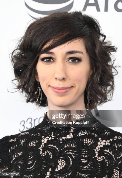 Writer-director Lana Wilson attends the 2018 Film Independent Spirit Awards on March 3, 2018 in Santa Monica, California.